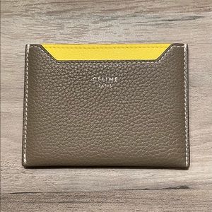 Céline 2 Card Holder - calfskin